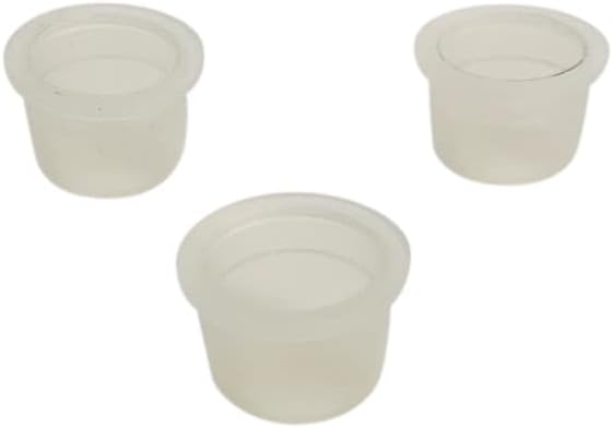 Hosley 0.59 Inch Plastic Stoppers 100 Pack for Bottles & Crafts