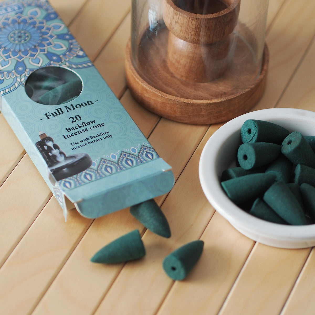 Full Moon Incense Cones, 240 pack