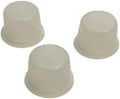 Hosley 50-Pack 0.59-Inch Plastic Bottle Stoppers for Crafts