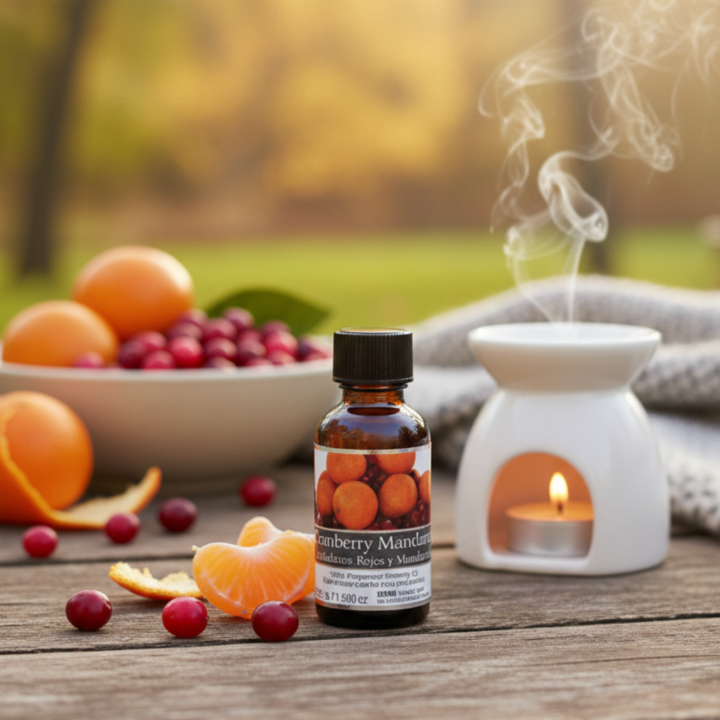 Cranberry Mandarin Highly Scented Fragrance Warming Oils.