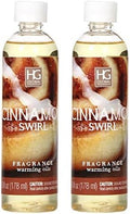Hosley Cinnamon Swirl Scented Warming Oils Set of 2 6 fl oz