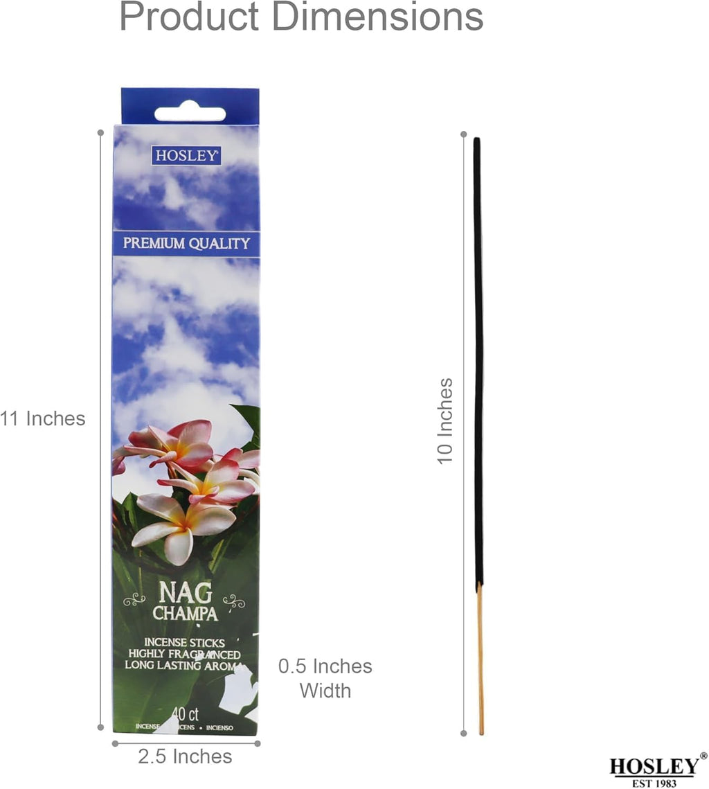 Hosley 240-Pack Assorted Incense Sticks Bulk Value Set