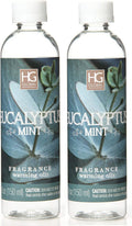 Hosley 2-Pack Eucalyptus Mint Warming Oils, 6 fl oz Each, USA