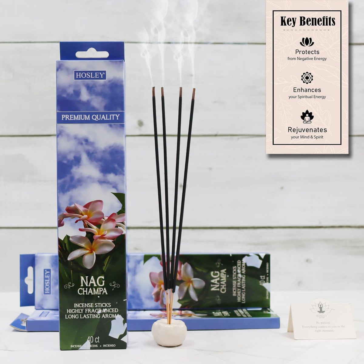 Hosley 240-Pack Assorted Incense Sticks Bulk Value Set