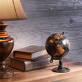 Hosley 10 Inch Decorative Globe with Wooden Stand for Home Office Decor