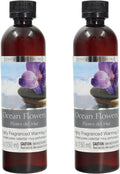 Hosley Ocean Flowers Fragrance Warming Oils, 2-Pack, 5 oz Each