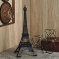 Hosley Set of 2 15 Inch Iron Eiffel Tower Tabletop Decor Accents