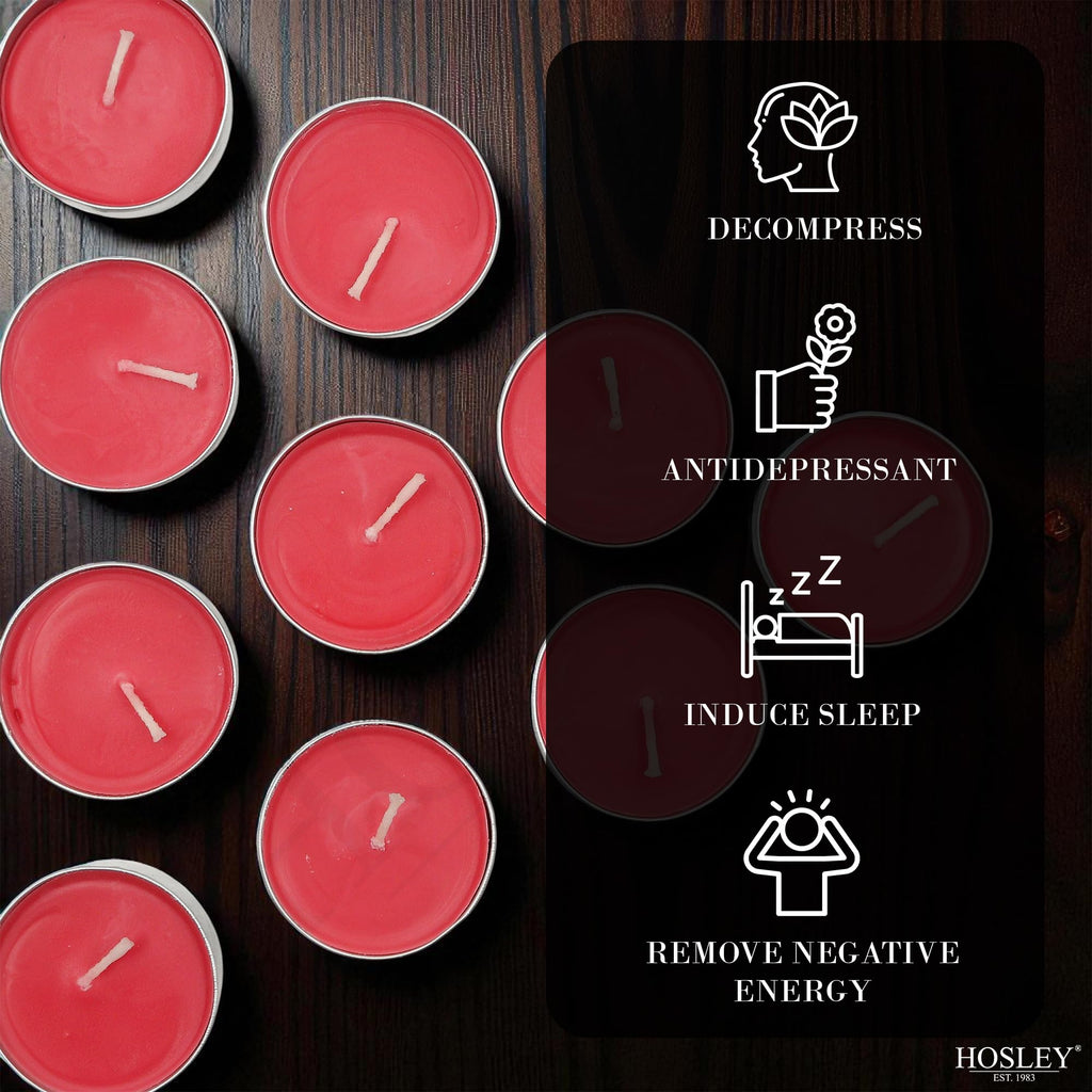 120 PCs Bulk Pack Mountain Berry Fragrance Highly Scented Tea Light Candle. Ideal for Wedding Church Vigil Emergency Lanterns Spa Aromatherapy Party Reiki Candle Garden