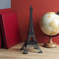 Hosley 15 Inch Tall Iron Eiffel Tower French Inspired Home Decor