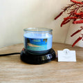 Hosley 5.4-Inch Large Black Electric Candle Warmer