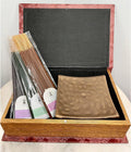 Hosley 120-Pack Incense Sticks Set with Holder in Book Box