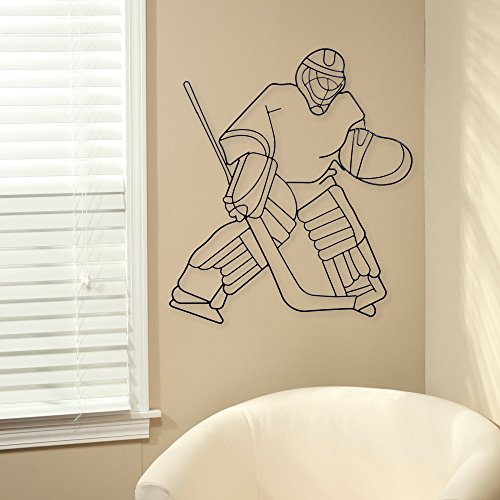 Ice Hockey Metal Wall Decor