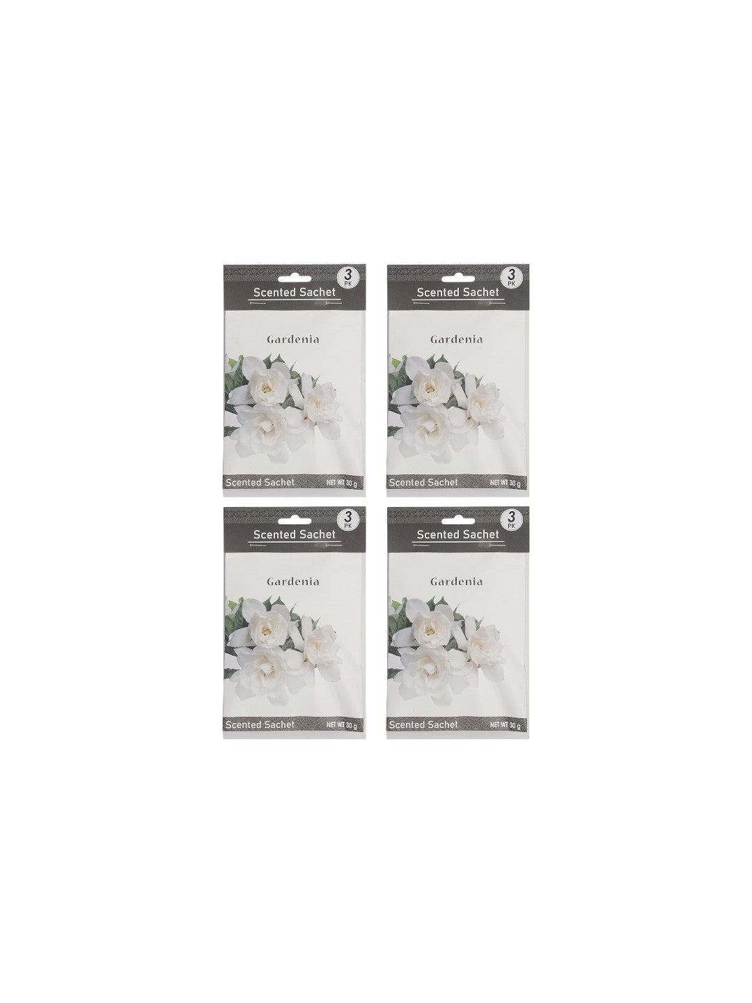 Gardenia Scented Sachet - Set of 12, 1 oz Each