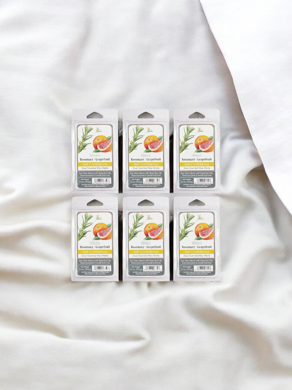 Rosemary Grapefruit Wax Cubes, Set of 6, 2.5oz each