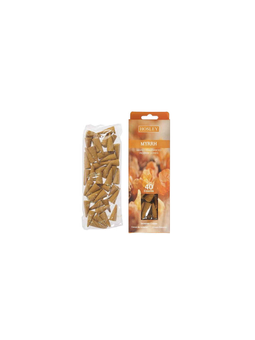 Myrrh Incense Cones, 240 pack