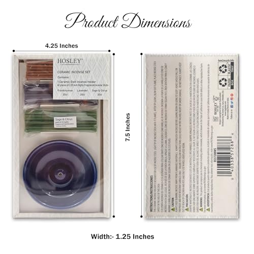 60 Stick Bulk Pack Serenity in Scents with Ceramic Holder