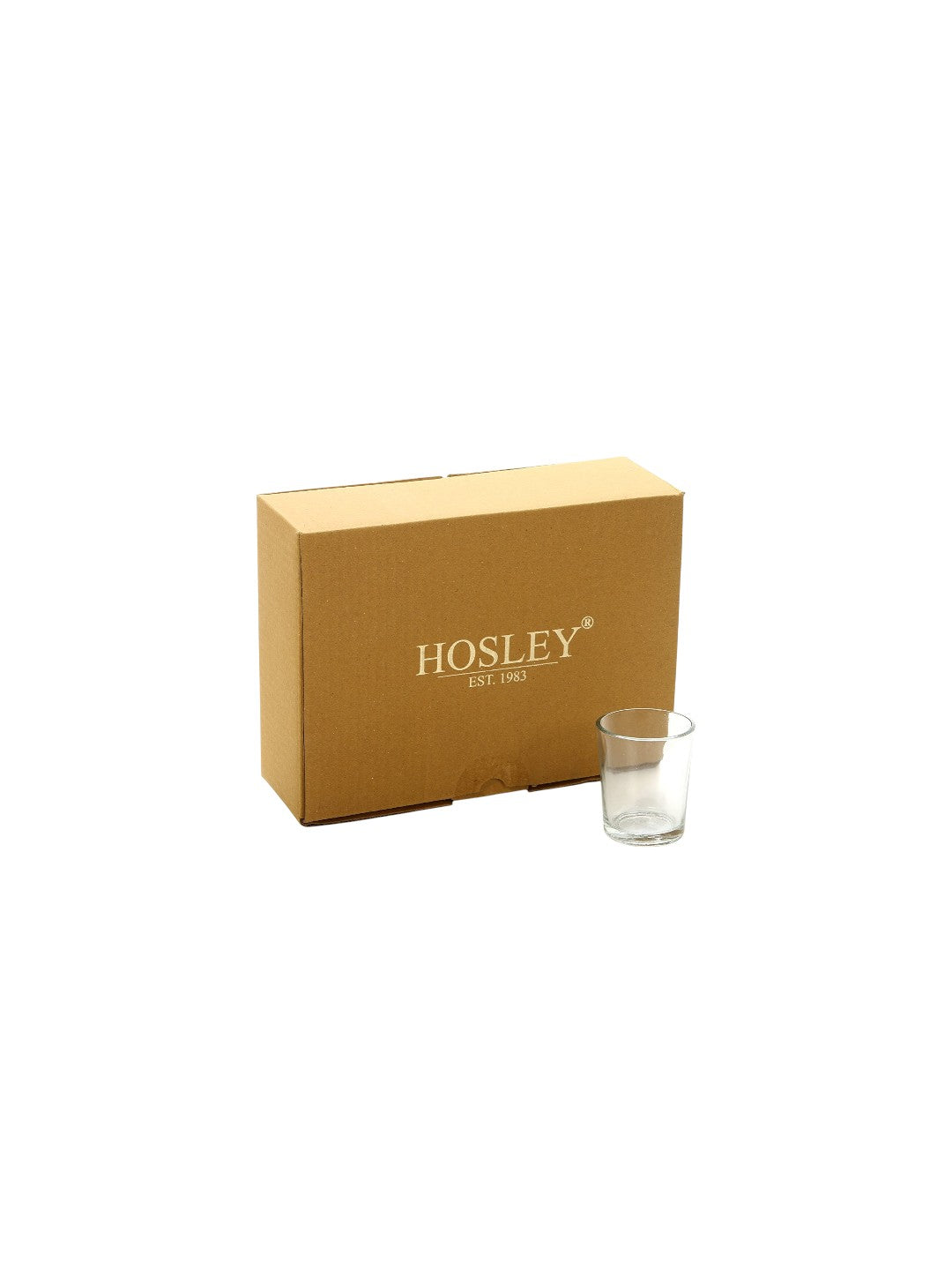 Glass Clear Votive / Tealight Holders, Set of 12