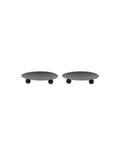 Iron Pillar Candle Holders 4 Inch Diameter - Stylish Table Centrepiece, Perfect for Home Decor, Elegant Design for Ambiance Boost
