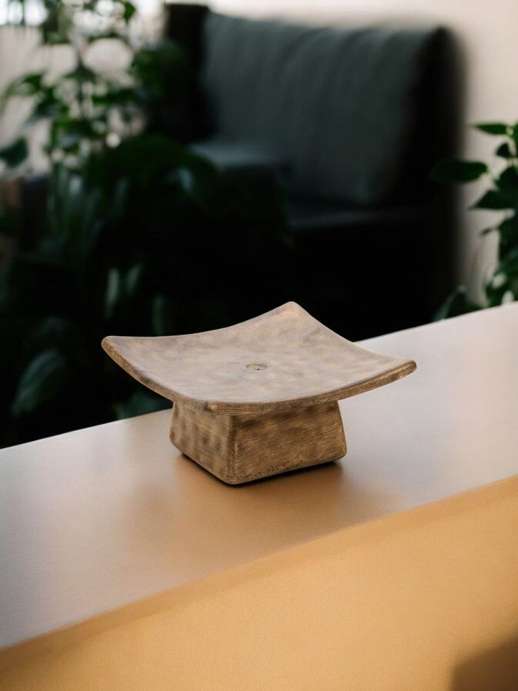 Ceramic Incense Cone/Pillar Candle Holders